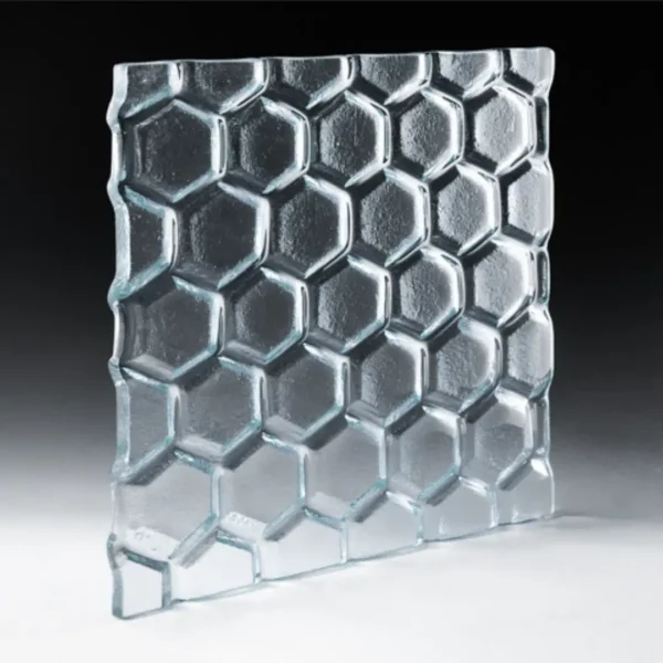 Hex Textured Glass